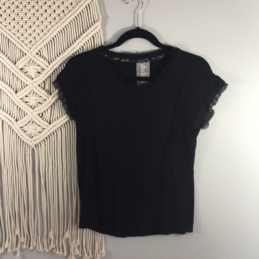 DOLAN LEFT COAST COLLECTION Raw hem tee XS